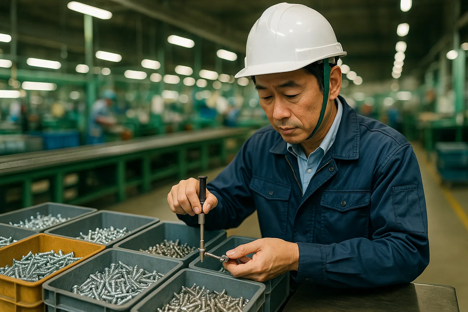 ネジ在庫管理の効率化：必要な量を確保するコツ