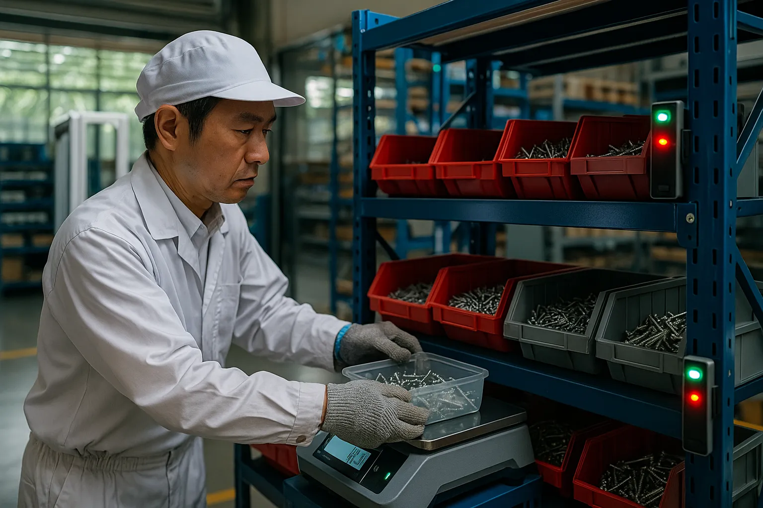 少量多品種生産のための効率的なネジ在庫管理術