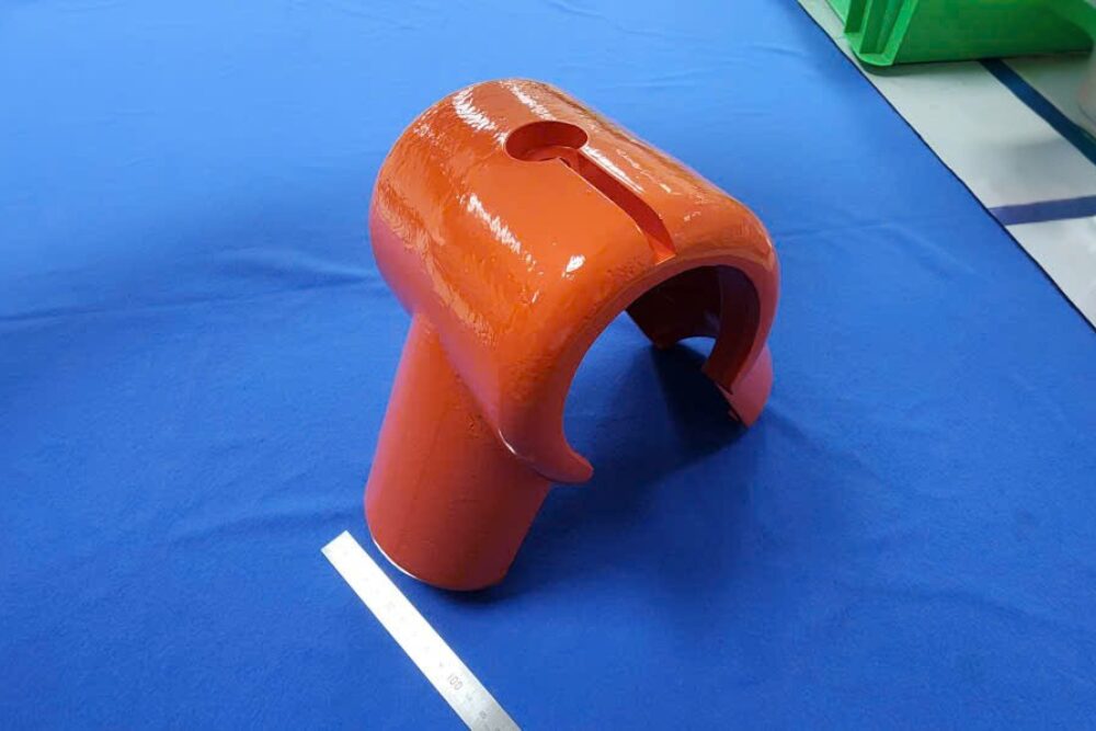 鉄鋳造＋マシニング加工＋ウレタン塗装品2