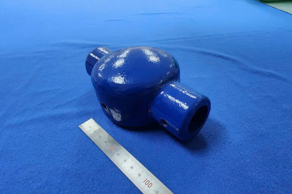 鉄鋳造＋マシニング加工＋ウレタン塗装品5